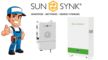 Sunsynk 3.6kw hybrid with Powerwal